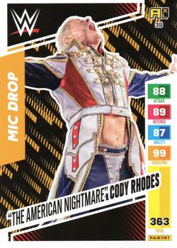 2024 Panini Adrenalyn XL WWE #39 The American Nightmare Cody Rhodes Front