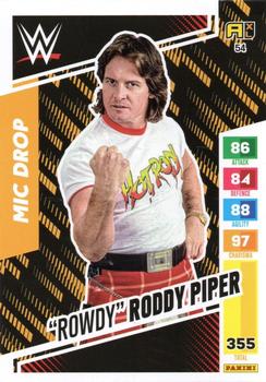 2024 Panini Adrenalyn XL WWE #54 Rowdy Roddy Piper Front