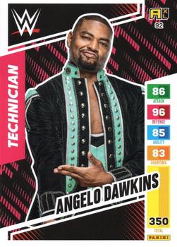 2024 Panini Adrenalyn XL WWE #92 Angelo Dawkins Front