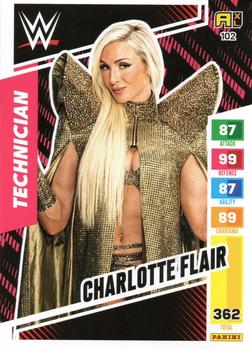 2024 Panini Adrenalyn XL WWE #102 Charlotte Flair Front
