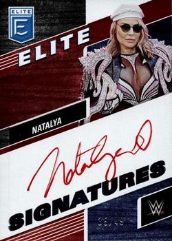 2023 Donruss Elite WWE - Elite Signatures Red #ES-NTL Natalya Front