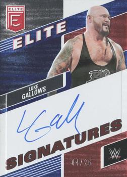 2023 Donruss Elite WWE - Elite Signatures Blue #ES-LGL Luke Gallows Front
