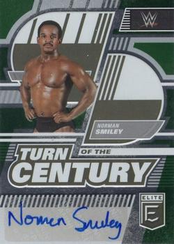 2023 Donruss Elite WWE - Turn of the Century Signatures Green #TC-NSM Norman Smiley Front