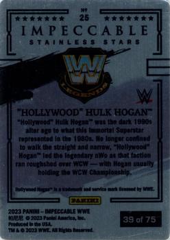 2023 Panini Impeccable WWE - Stainless Stars #25 