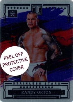 2023 Panini Impeccable WWE - Stainless Stars Purple #8 Randy Orton Front