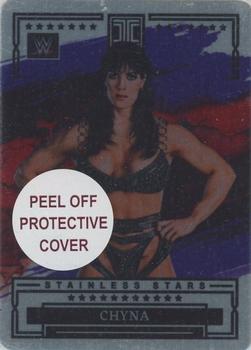 2023 Panini Impeccable WWE - Stainless Stars Purple #19 Chyna Front