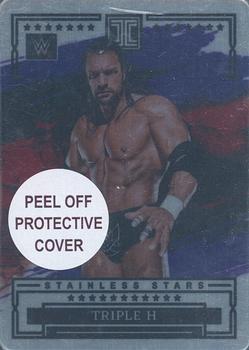 2023 Panini Impeccable WWE - Stainless Stars Purple #24 Triple H Front
