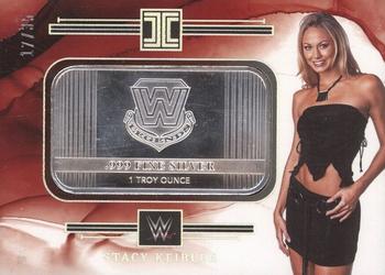 2023 Panini Impeccable WWE - WWE Legends Logo Silver #LGD-SKB Stacy Keibler Front