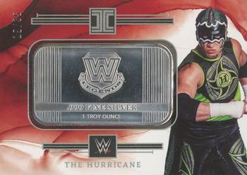 2023 Panini Impeccable WWE - WWE Legends Logo Silver #LGD-HUR The Hurricane Front