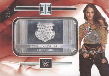2023 Panini Impeccable WWE - WWE Legends Logo Silver #LGD-LTA Lita Front