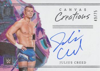 2023 Panini Impeccable WWE - Canvas Creations Signatures #CC-JCR Julius Creed Front