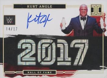 2023 Panini Impeccable WWE - Impeccable Hall of Fame Signatures #HF-KAG Kurt Angle Front