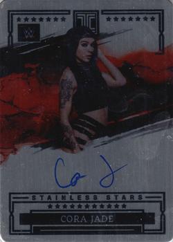 2023 Panini Impeccable WWE - Stainless Stars Autographs #ST-CJD Cora Jade Front