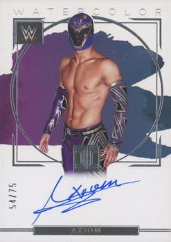 2023 Panini Impeccable WWE - Watercolor Signatures #WS-AXM Axiom Front