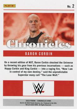 2023 Panini Chronicles WWE #2 Baron Corbin Back