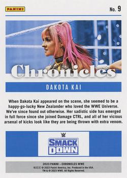 2023 Panini Chronicles WWE #9 Dakota Kai Back