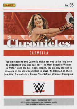 2023 Panini Chronicles WWE #96 Carmella Back