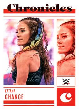 2023 Panini Chronicles WWE - Bronze #68 Katana Chance Front