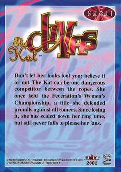 2001 Fleer WWF Divas Magazine Set #8 The Kat Back