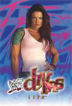 2001 Fleer WWF Divas Magazine Set - Set 2 #1 Lita Front