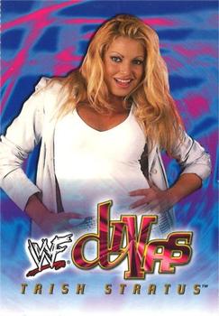 2001 Fleer WWF Divas Magazine Set - Set 3 #1 Trish Stratus Front