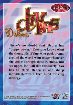 2001 Fleer WWF Divas Magazine Set - Set 3 #4 Debra Back