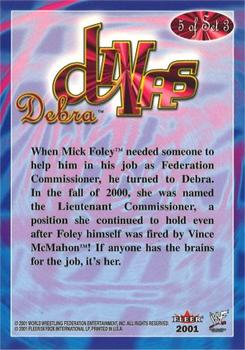 2001 Fleer WWF Divas Magazine Set - Set 3 #5 Debra Back