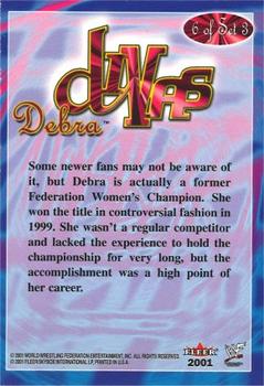 2001 Fleer WWF Divas Magazine Set - Set 3 #6 Debra Back
