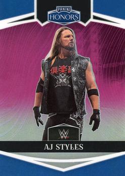 2023 Panini Chronicles WWE - Pink #348 AJ Styles Front