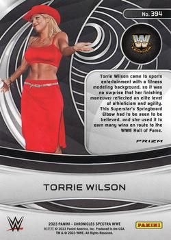 2023 Panini Chronicles WWE - Silver Wave #394 Torrie Wilson Back