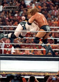 2011 Topps WWE Champions #5 Triple H Defeats Sheamus Front