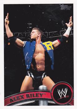 2011 Topps WWE #14 Alex Riley Front