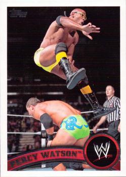 2011 Topps WWE #19 Percy Watson Front
