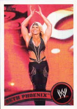 2011 Topps WWE #29 Beth Phoenix Front