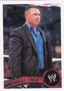 2011 Topps WWE #31 Michael Cole Front