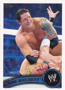 2011 Topps WWE #4 Wade Barrett Front