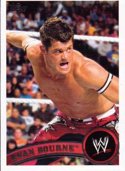 2011 Topps WWE #53 Evan Bourne Front