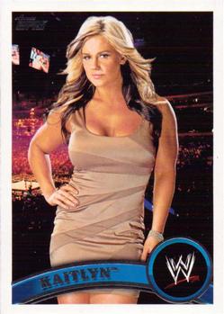 2011 Topps WWE #55 Kaitlyn Front