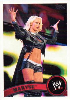 2011 Topps WWE #66 Maryse Front