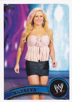 2011 Topps WWE #6 Natalya Front