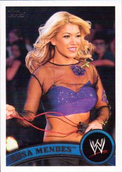 2011 Topps WWE #71 Rosa Mendes Front
