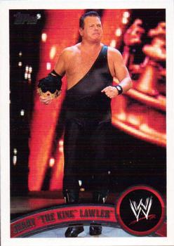 2011 Topps WWE #72 Jerry The King Lawler Front