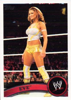 2011 Topps WWE #76 Eve Front