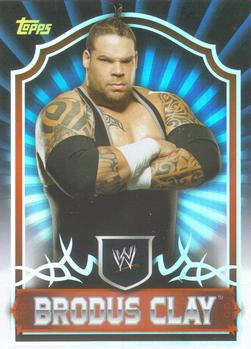2011 Topps WWE Classic #10 Brodus Clay Front