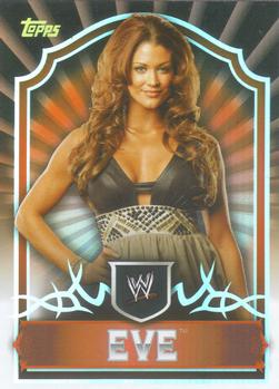 2011 Topps WWE Classic #22 Eve Front