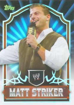 2011 Topps WWE Classic #45 Matt Striker Front