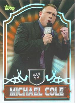 2011 Topps WWE Classic #46 Michael Cole Front