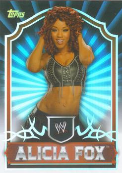 2011 Topps WWE Classic #4 Alicia Fox Front