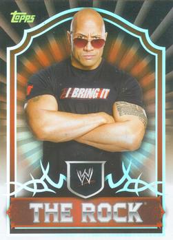 2011 Topps WWE Classic #57 The Rock Front