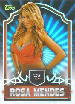 2011 Topps WWE Classic #58 Rosa Mendes Front